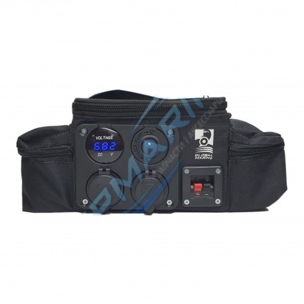 Сумка-зарядка для аккумулятора и эхолота (до 12а/ч)