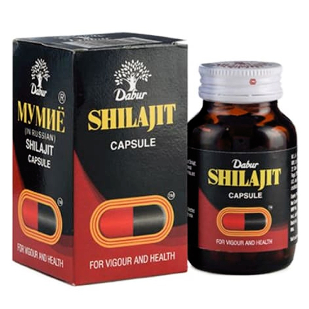 ШИЛАДЖИТ ДАБУР (SHILAJEET DABUR), 100 КАПСУЛ