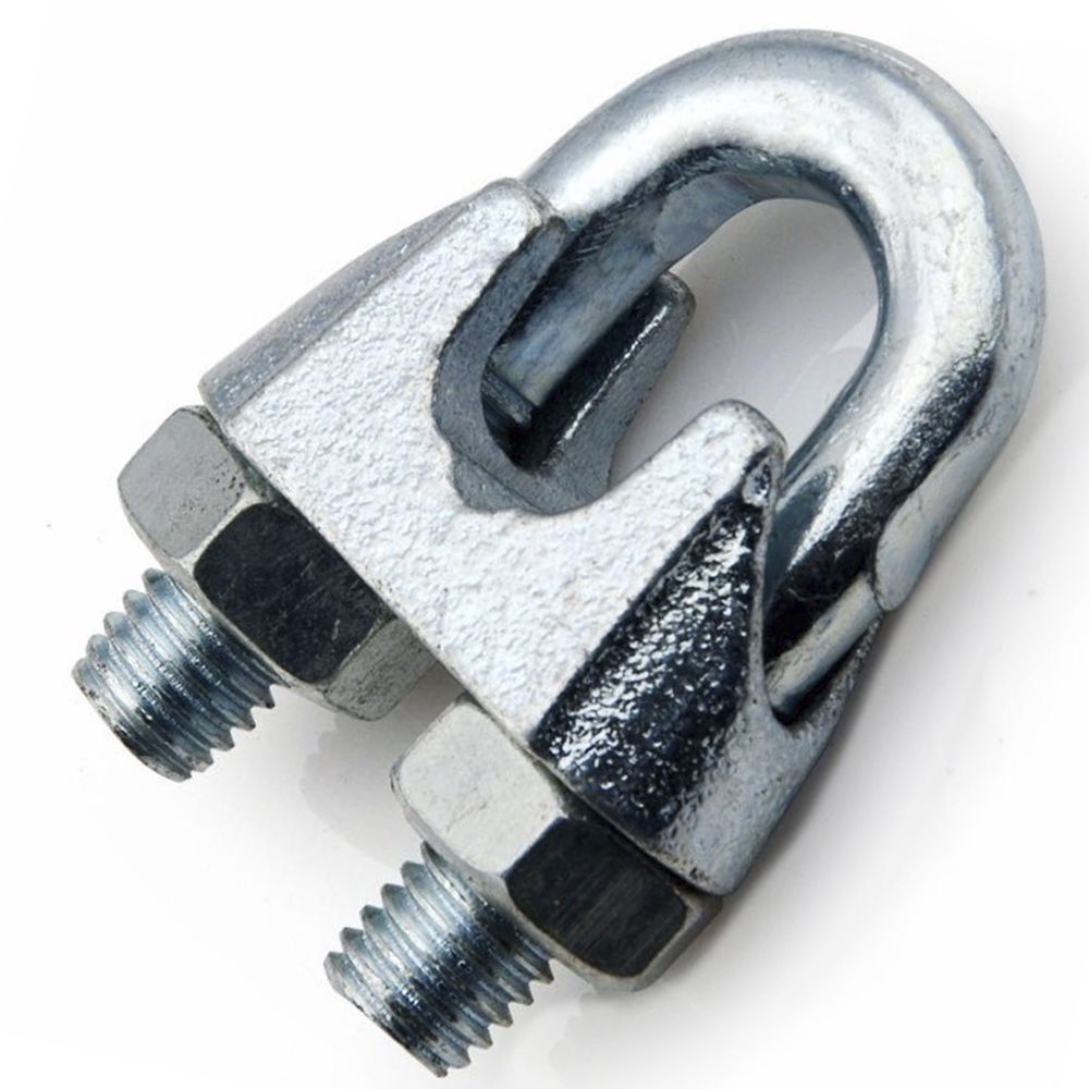 Зажим для канатов, оцинк. 11 DIN741