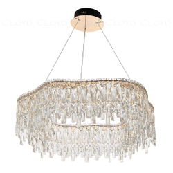 Люстра Cloyd ANTREA-A C1 / Ø80 см - золото (арт.11471)