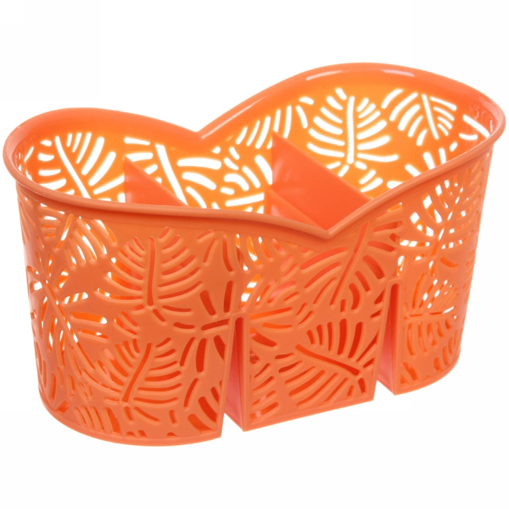 Подставка для столовых приборов «Папоротник» 3секции 19,5*11*10см