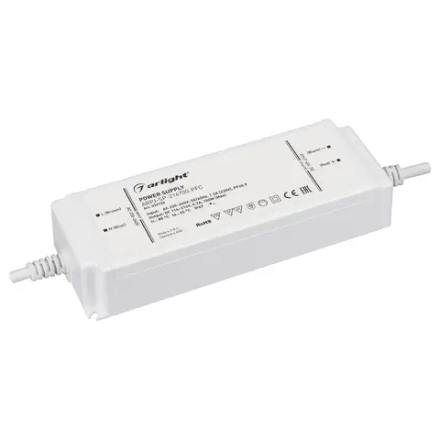 Блок питания ARPJ-SP-214700-PFC (150W, 114-214V, 0.7A) (Arlight, IP67 Пластик, 5 лет) 039720