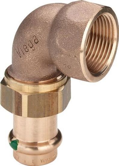 Американка пресс Viega Sanpress 18х1/2" ВР угловая 90° с SC-Contur (серия 2255)