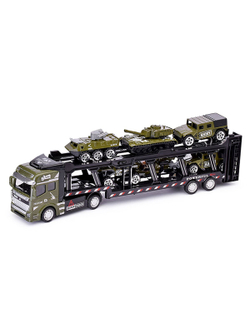 Игровой набор Автовоз с военной техникой (2212-10G)