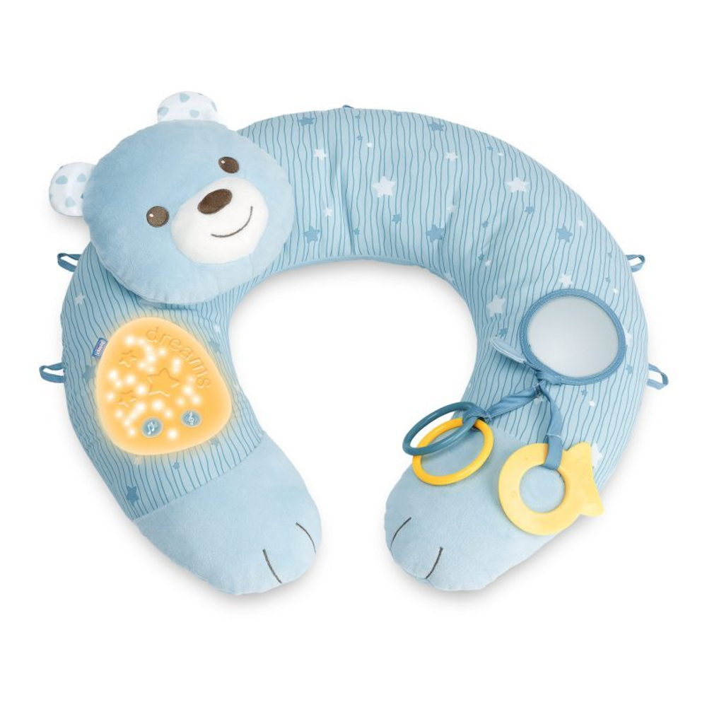 First Dreams - Гнездо с ковриком-подушкой 3 в 1 Синий 98292