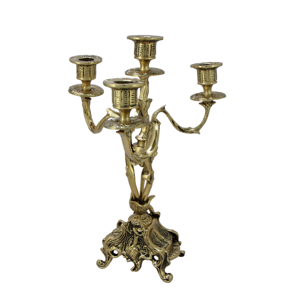 Bello De Bronze Каминные часы с канделябрами "Тюильри"