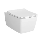 Унитаз Vitra METROPOLE 7672B003-0075 безободковый, белый