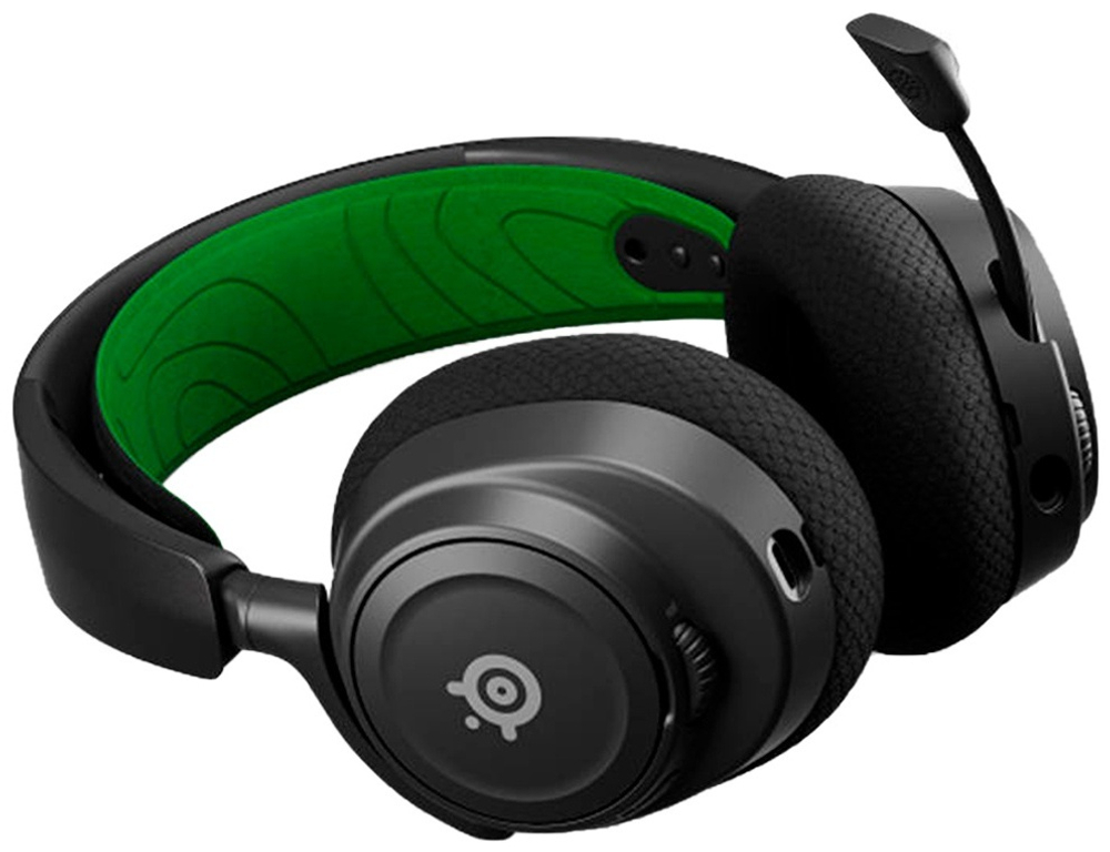 Наушники SteelSeries Arctis Nova 7X черно-зеленый