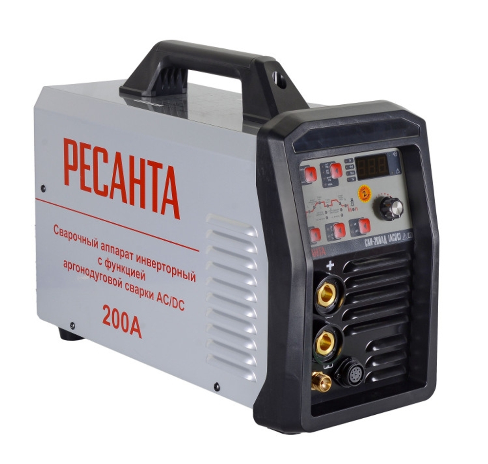 Сварочный аппарат инверторный САИ-200АД (АС/DC) Ресанта, шт