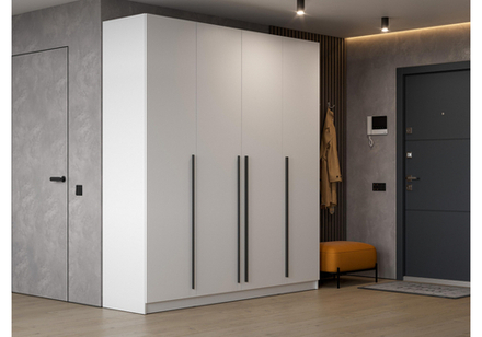 Шкаф Woodville Бирма ШК-2000 белое дерево, белое дерево