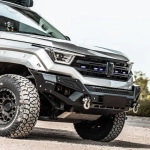 Силовой передний бампер MEIKA Tank 400 Танк фонари свет Стальной бампер