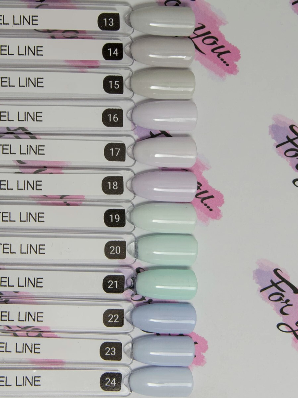 Гель-лак FOR YOU Pastel Line № 014
