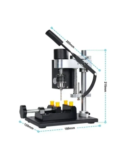 Многофункциональный мини-сверлильный станок для точного сверления дерева, металла и пластика