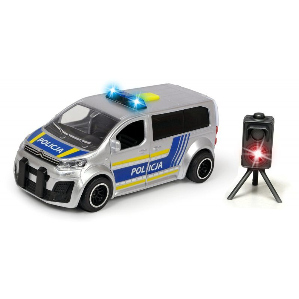 SOS - Полицейская машина Citroen SpaceTourer 1:32 15 см Light Sound + Radar 3713010