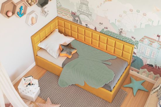 Кровать угловая Квадро kids