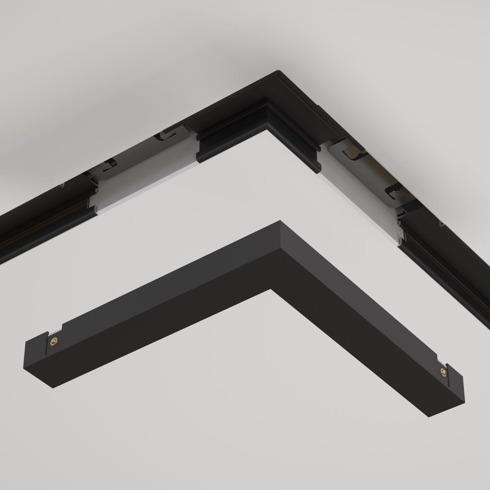 Коннектор угловой встраиваемый Maytoni Basity TRA172CL-12B