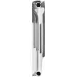 Радиатор биметаллический ROMMER Plus Bm 500 - 4 секции (подключение боковое, цвет белый)