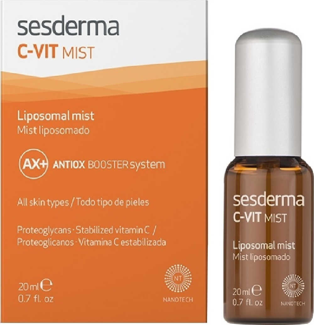 Спрей-мист для лица с витамином С Sesderma C-VIT Liposomal Mist 20 мл