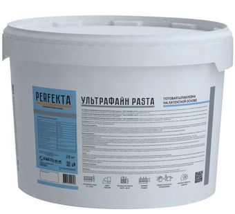 Готовая шпатлевка Perfekta Ультралайн Pasta на латексной основе 28 кг