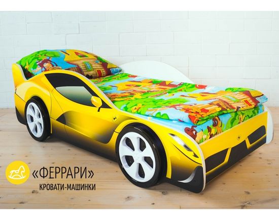 Кровать-машинка ФЕРРАРИ