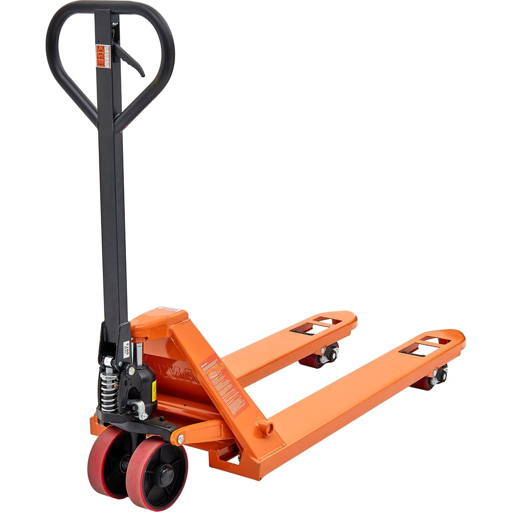 Гидравлическая тележка 2500 кг Gigant 1150x550 мм резиновые колеса JHPT2500-1150-RUB