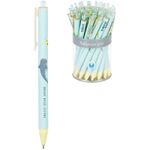 Ручка шариковая автоматическая Greenwich Line "Find your whale" синяя, 0,7мм, игольчатый стержень, софт-тач