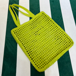Prada Crochet Tote Bag
