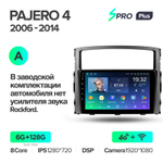 Teyes SPRO Plus 9" для Mitsubishi Pajero IV 2006-2014