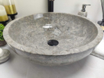 Раковина из мрамора Bowl Grey TinLip BM-60028 45*45*15