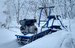 Мотобуксировщик Альбатрос-L 9 с фарой