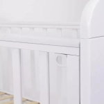 Кровать детская 120*60 "МАРИЯ"-6 (арт.90) пп маят/ящ (белый)