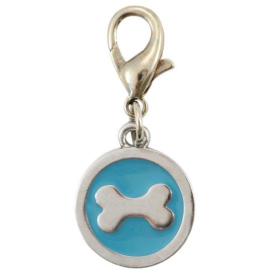 DA001 ПОДВЕСКА "МЕДАЛЬОН С КОСТОЧКОЙ" эмаль 55 мм