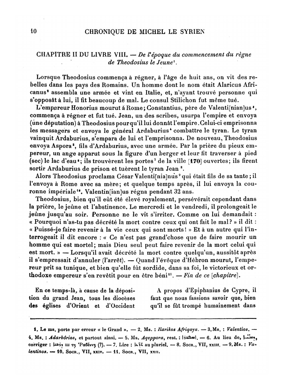 Chronique de Michel le Syrien. Volume 2 | Michel le Syrien; J.B. Chabot