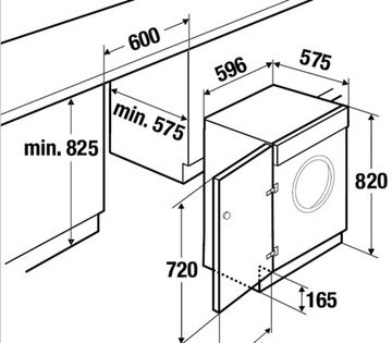 Встраиваемая стиральная машина Kuppersbusch WT 6800.0 i