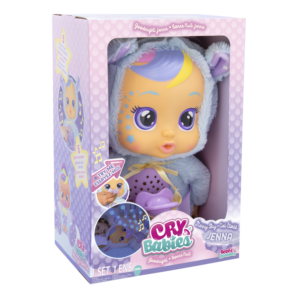 Плачущий младенец Cry Baby Goodnight Starry Sky Jenna (ночник-проектор)