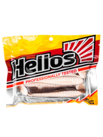 Виброхвост Helios Catcher 3,55"/9 см Black & Pearl 5шт. (HS-2-028)