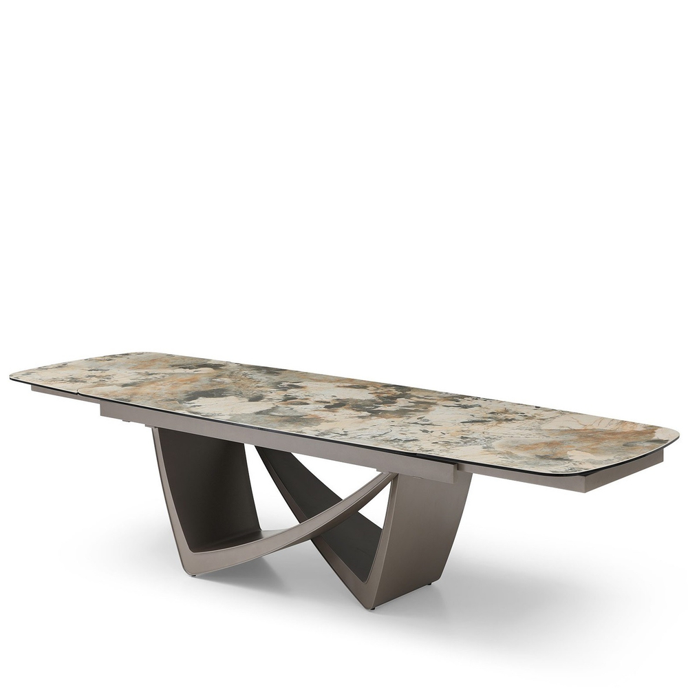 Стол DT2407 (200-300) TL-137 керамика/#23243 серый металлик