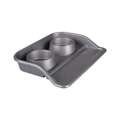 Набор мисок для дом. животных 0,3л с лотком (комплект 10 шт)