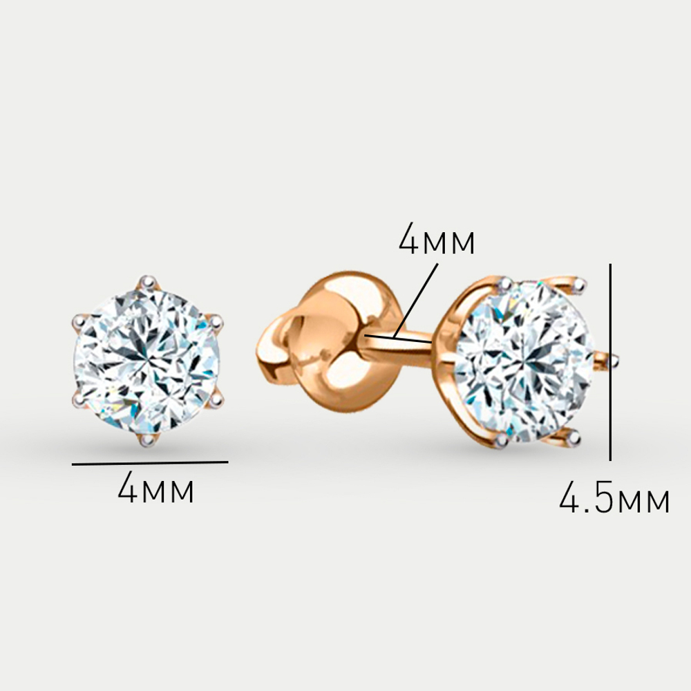 Серьги золотые