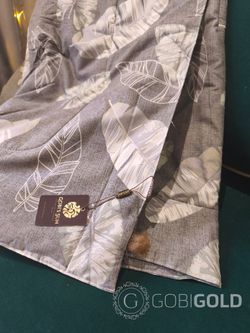 Одеяло стеганое из 100% верблюжьего пуха 210х220 см. (GOBI'S SUN)