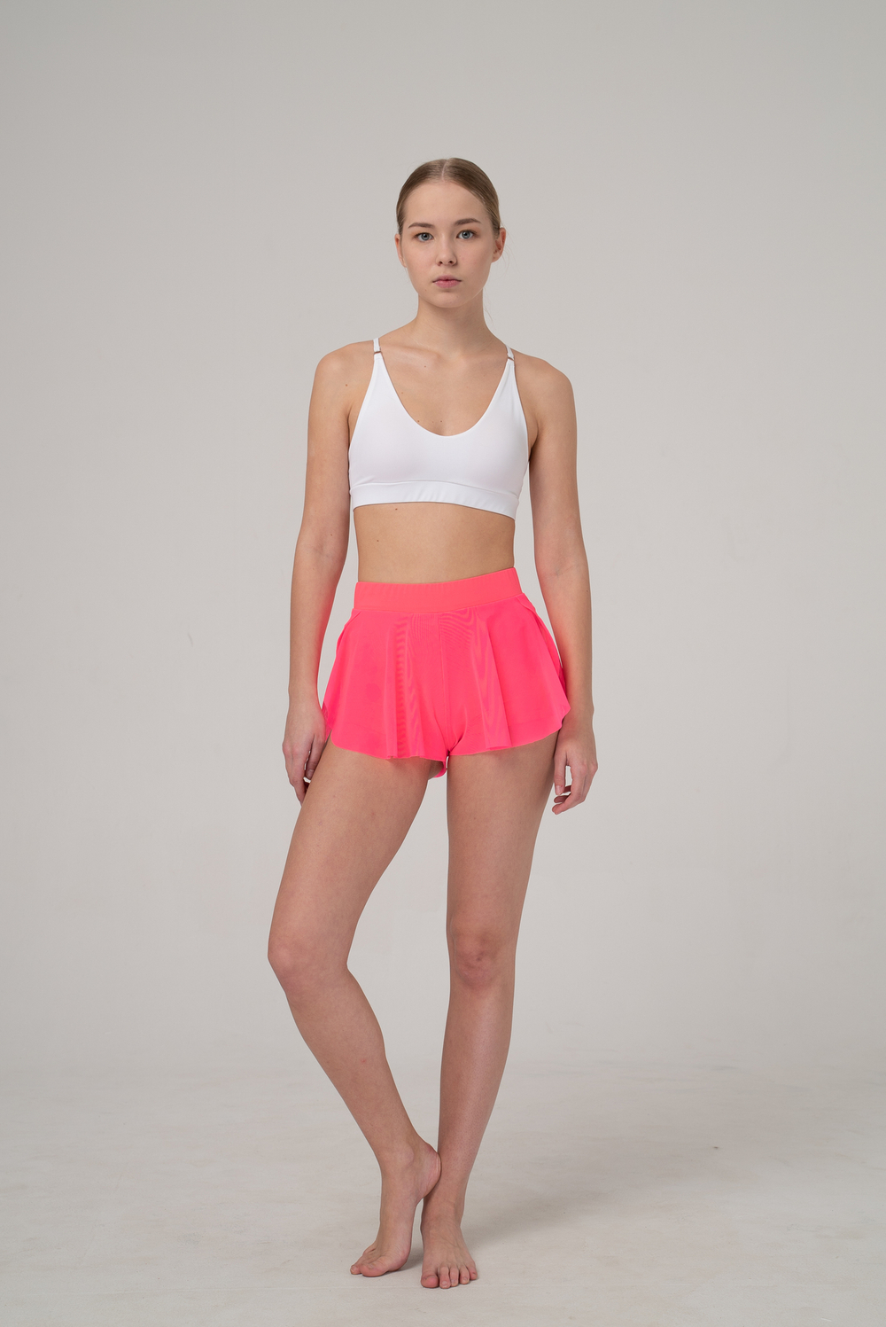 Shorts Double Fly Shadow, Pink