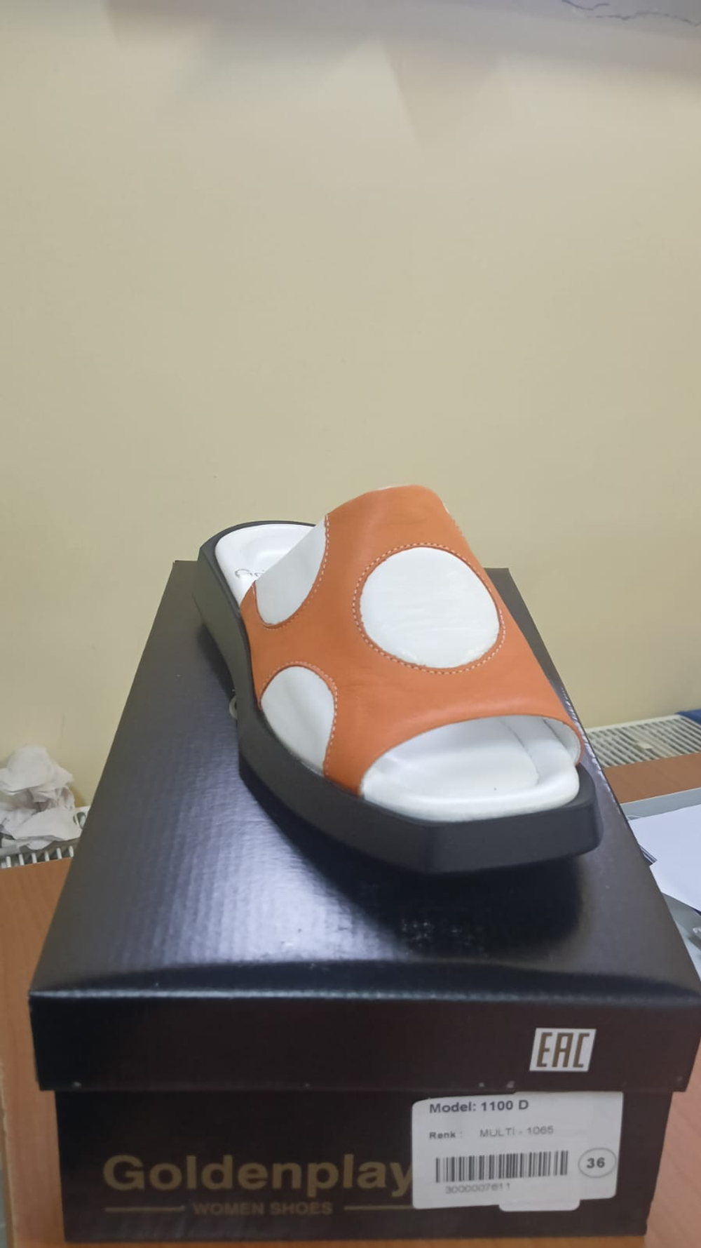 Шлепанцы женские GOLD PLAY 1100D-1065