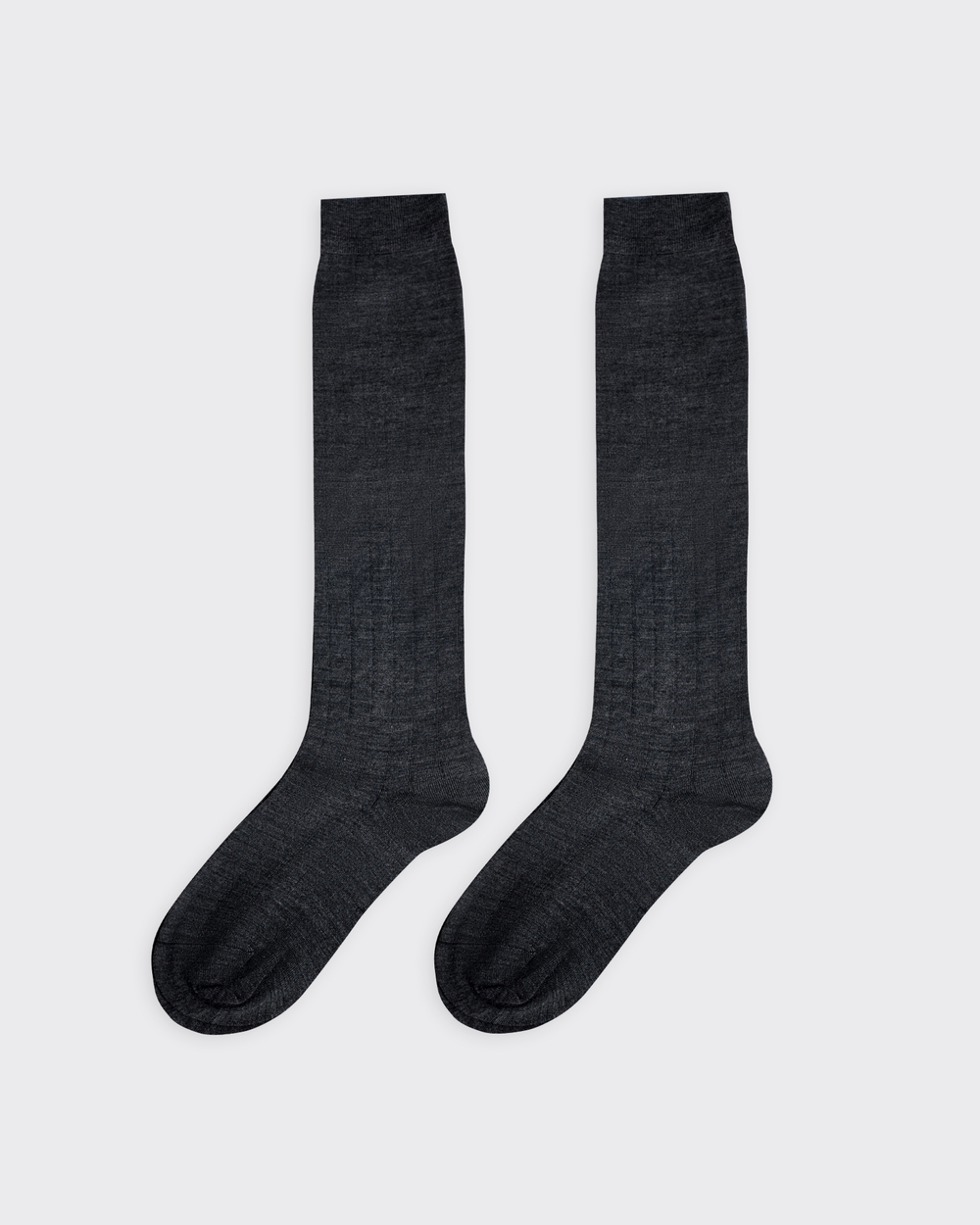 Гольфы из мериносовой шерсти темно-серый