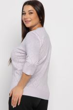 Блуза Нежный узор (сиреневая) Б14938-18М LT Collection