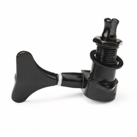 JB-150-4L-BK Колки для бас-гитары 4л, черные, Paxphil