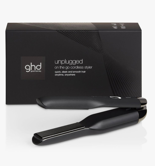 Ghd Беспроводной выпрямитель для волос Unplugged black, 22мм