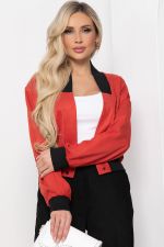Жакет "Модный" (красный) Б8529 LT Collection