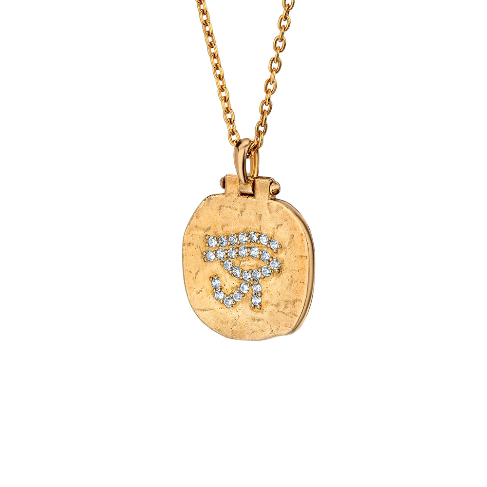 pendant_eye of horus_golden_2_однотон