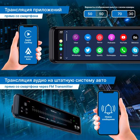 TrendVision aMirror 15 Android UNIVERSE