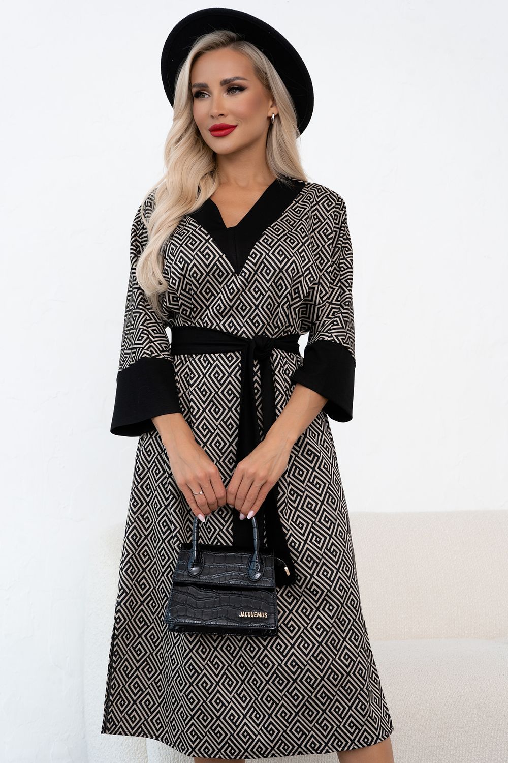 Платье Леди (ромбы)-56р-р Р11-2013/5 Nikol